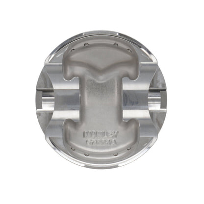 Manley Chevrolet Small Block Piston Set - 4.030in Bore 1.550in CH, -4.00 CC