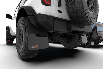Rally Armor 21-25 Ford Bronco RB-PL Running Board-Plastic Rear Bumper BCE Logo