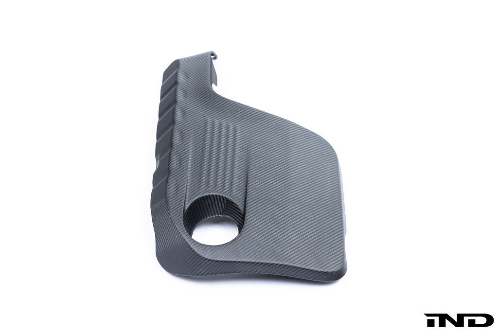 Eventuri BMW F8X M3 / M4 S55 Black Carbon Engine Cover - Matte