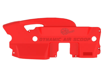 aFe POWER Red Edition Dynamic Air Scoop XL for Intake Kits 50-70119D and 50-70119R