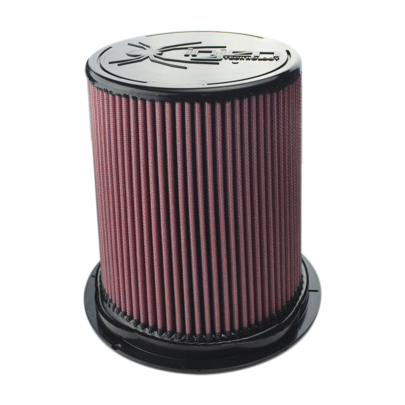 Injen 8-Layer Oiled Cotton Gauze Air Filter w/ Twist Lock - 5in ID / 9.3in Base / 8.5in H