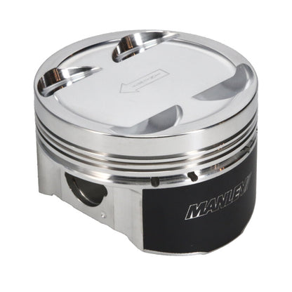 Manley Mitsubishi 2.0L 4B11T Piston Set - 86.00mm Bore 1.155in CH, -3.50 CC