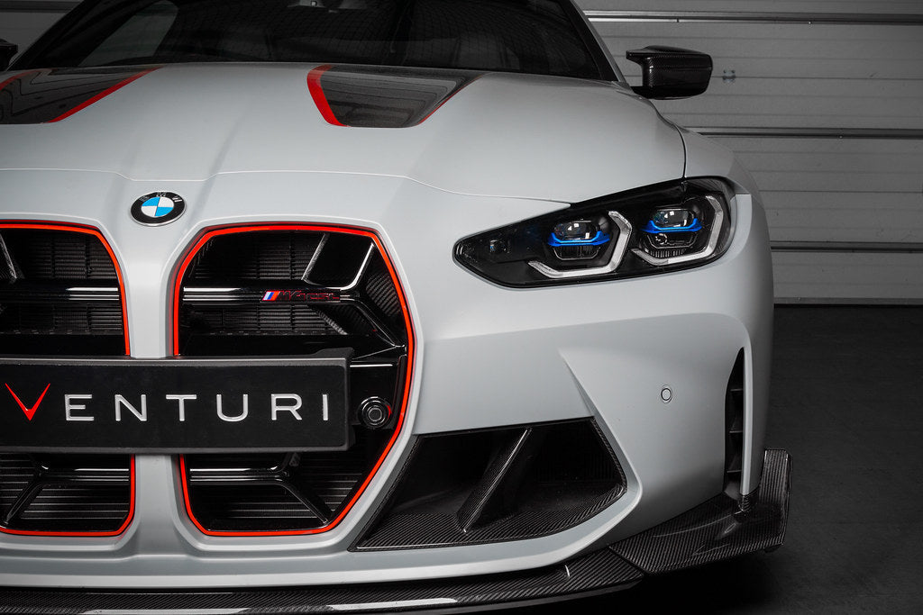 Eventuri BMW G8X M3 / M4 Black Carbon Intake Scoop Set