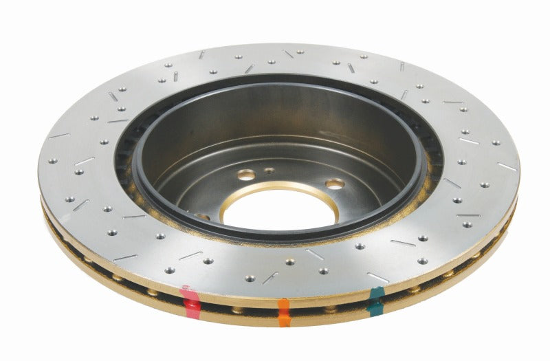 DBA 08+ EVO X Rear Drilled & Slotted 4000 Series Rotor