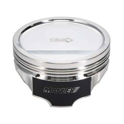 Manley Chevrolet LS Piston Set - 4.135in Bore 1.115in CH, -18.00 CC