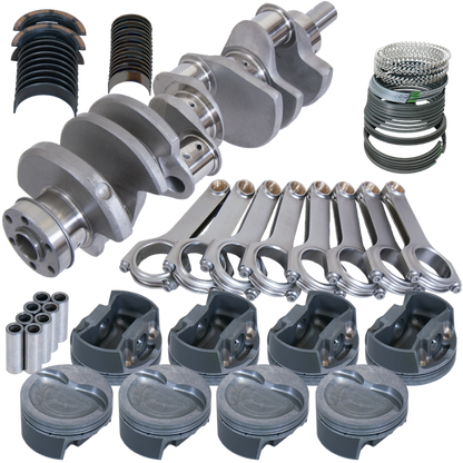Eagle Ford 351W 4.000in Crank 6.250in H-Beam -26cc Inv Dome 4.040in Pistons Rotating Assembly