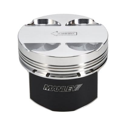 Manley Mitsubishi 2.0L 4G63 Piston Set - 85.00mm Bore 1.375in CH, -8.00 CC