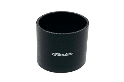 GReddy 80mm x 80mm Silicone Straight Hose - Black
