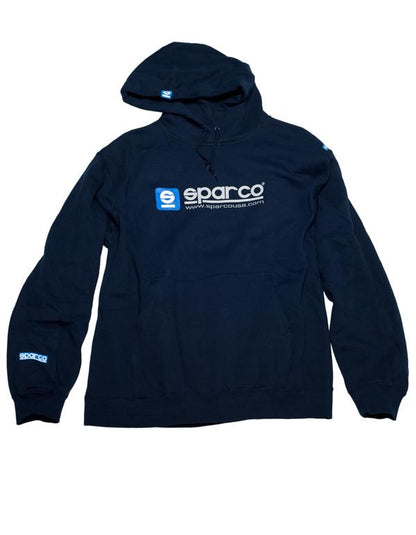 Sparco Sweatshirt Hooded WWW Navy XSML