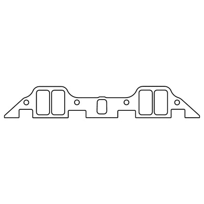 Cometic Chrysler B/RB .125in Fiber Intake Mani Gasket Set-1.229in x 2.310in Rectangle Port