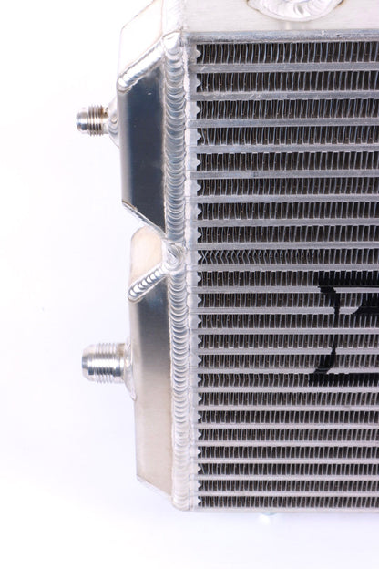 True Focus Fabrication - Universal Dual Cooler - Single Pass - Oil / Power Steering Cooler