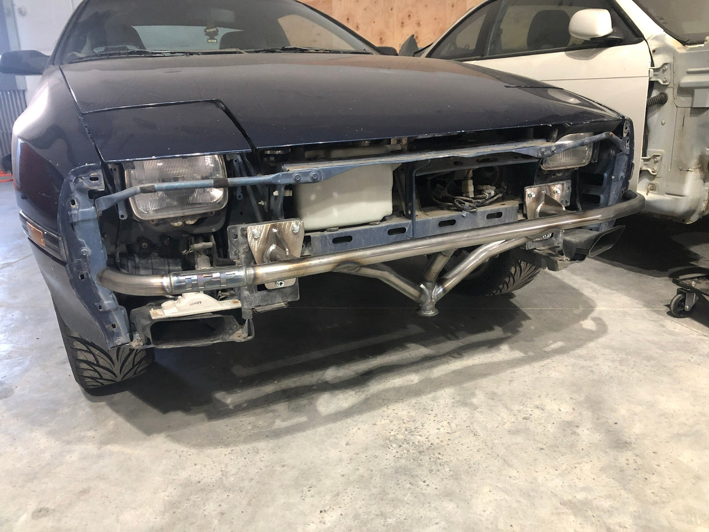 True Focus Fabrication - Mazda RX-7 FC - Front Standard Bash Bar