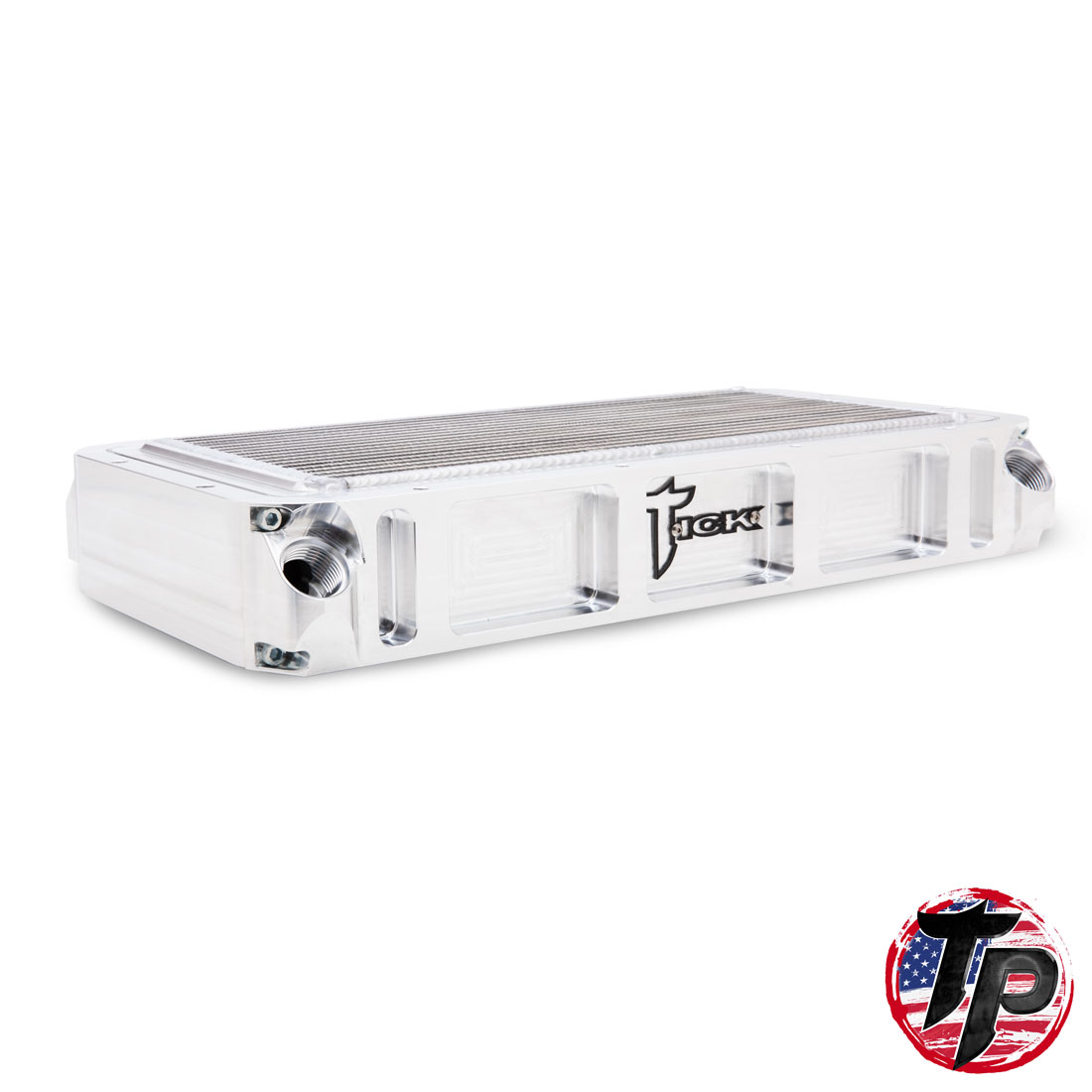 Tick Performance - Tick 1500hp Low Profile Billet Air-to-Water Intercooler for Holley Ram Intakes
