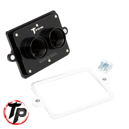 Tick Performance - 2-into-4 -16AN To -12AN Billet Firewall Pass Through Bulkhead