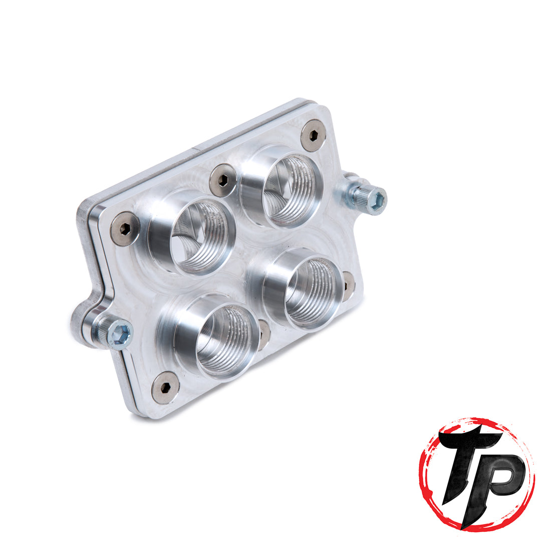 Tick Performance - 2-into-4 -16AN To -12AN Billet Firewall Pass Through Bulkhead