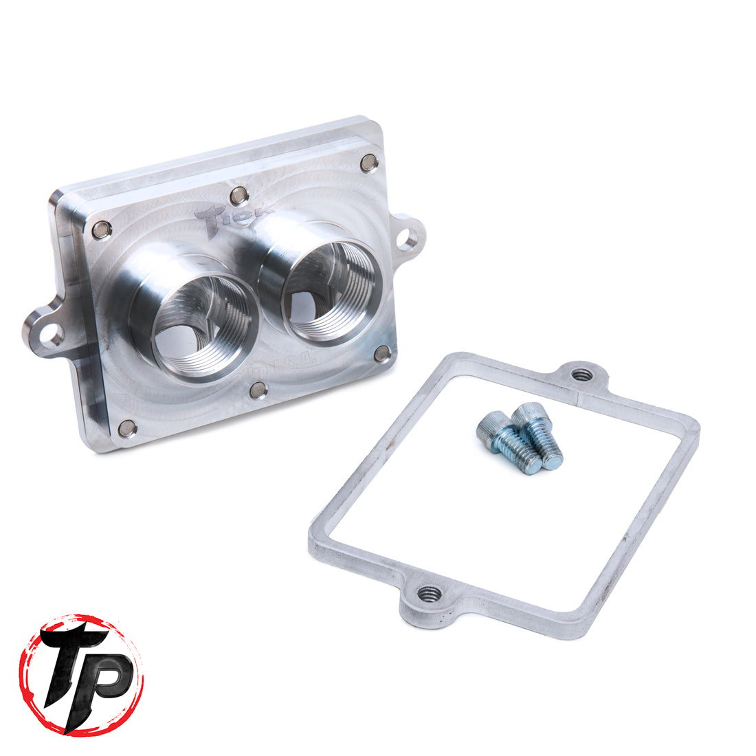 Tick Performance - 2-into-4 -16AN To -12AN Billet Firewall Pass Through Bulkhead