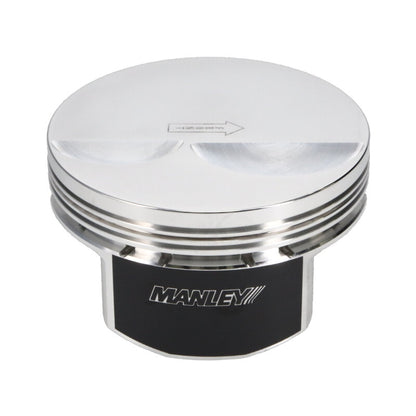 Manley Chevrolet LS Piston Set - 4.070in Bore 1.115in CH, -4.00 CC