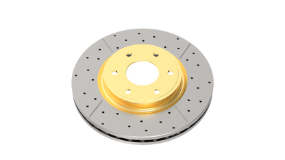 DBA 93-05 Lexus GS300 Front Drilled & Slotted Street Series Rotor