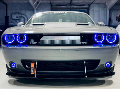 Oracle 15-23 Dodge Challenger Dynamic Surface Mount Headlight Halo Kit -