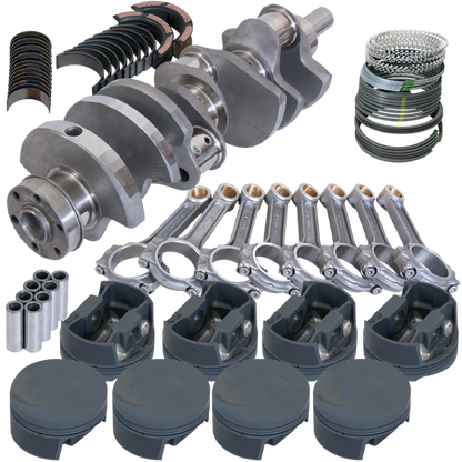 Eagle Ford 351C 3.850in Crank 6.000in I-Beam Rods -3cc Flat Top 4.030in Pistons Rotating Assembly