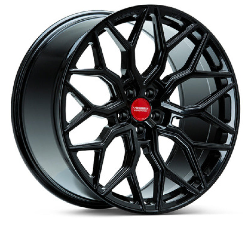 Vossen HF2 - 20x9 - ET32 - 5x112 - 57.1 - FLAT - GB - Gloss Black Wheel