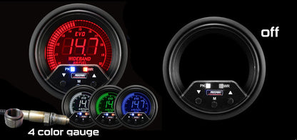 Prosport Gauges - 2-3/8" Premium EVO Wideband Digital Air Fuel Ratio kit