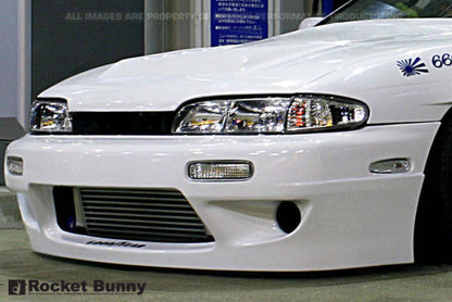 GReddy 94-98 Nissan 240SX/Silvia S14 Rocket Bunny Rear Wide Panel Over-Fenders Ver. 1 - FRP *Only*