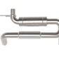 aFe 21-24 Ford Bronco Apollo GT Series 3 IN 409 Stainless Steel Hi-Tuck Axle-Back Exhaust