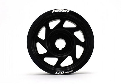 PERRIN 93-14 Subaru Impreza (Incl. 02-14 WRX) / 04-21 STI Lightened Crank Pulley - Black
