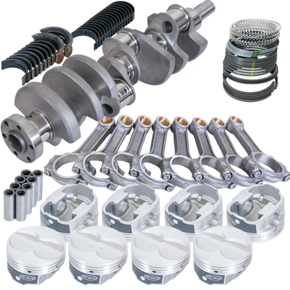Eagle Ford 289/302 3.250in Crank 5.400in I-Beam Rod -11cc Flat Top 4.000in Pistons Rotating Assembly