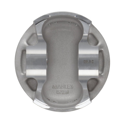 Manley Subaru EJ25 100mm Bore Over Size .5mm Extreme Duty Flat Top Piston Set with Rings