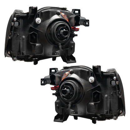 Oracle Lighting 02-04 Nissan Xterra SE Pre-Assembled LED Halo Headlights -Red