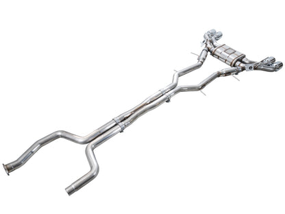 AWE Tuning 22-26 Cadillac CT5-V Blackwing SwitchPath Exhaust - Chrome Silver Tips