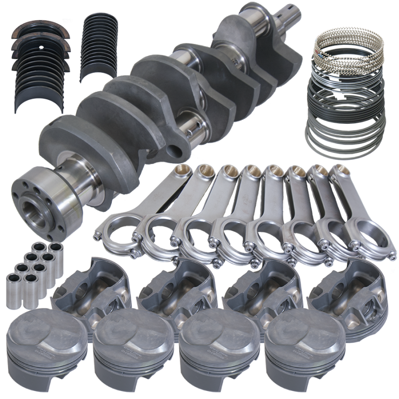 Eagle Chevy 454 4.250in Crank 6.385in H-Beam 43cc Dome 4.350in Pistons Rotating Assembly