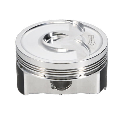 Manley Chevrolet LT1 Piston Set - 4.080in Bore 1.115in CH, -10.00 CC