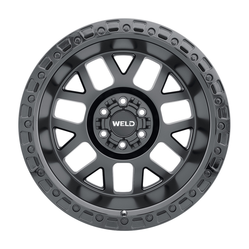 Weld Off-Road W104 20X9 Cinch 6X135 6X139.7 ET00 BS5.00 Satin Black - 106.1