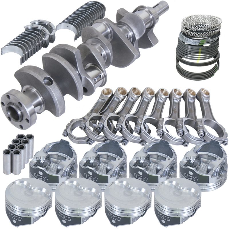 Eagle Ford 289/302 3.250in Crank 5.400in I-Beam Rods -10cc 4.040in Pistons Rotating Assembly
