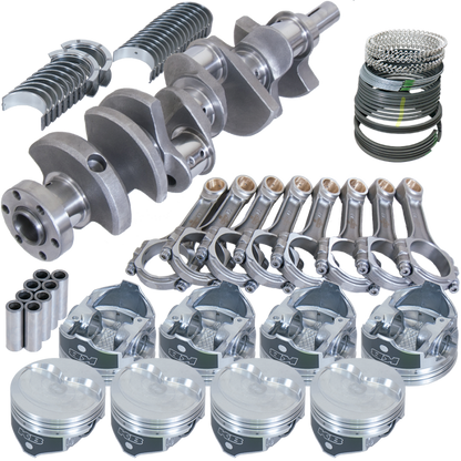 Eagle Ford 289/302 3.250in Crank 5.400in I-Beam Rods -10cc 4.040in Pistons Rotating Assembly
