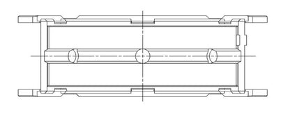 ACL BMW N63B44/S63B44 4.4L V8 .25mm Oversized Main Bearings