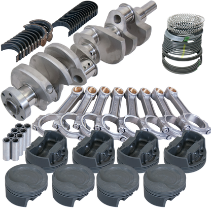 Eagle Ford 289/302 3.400in Crank 5.400in I-Beam Rods -16cc 4.000in Pistons Rotating Assembly