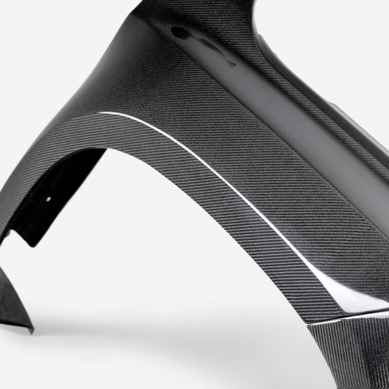 Seibon 2022 Nissan Frontier MB-Style Carbon Front Fibers Pair (2in rise 4in Wider)