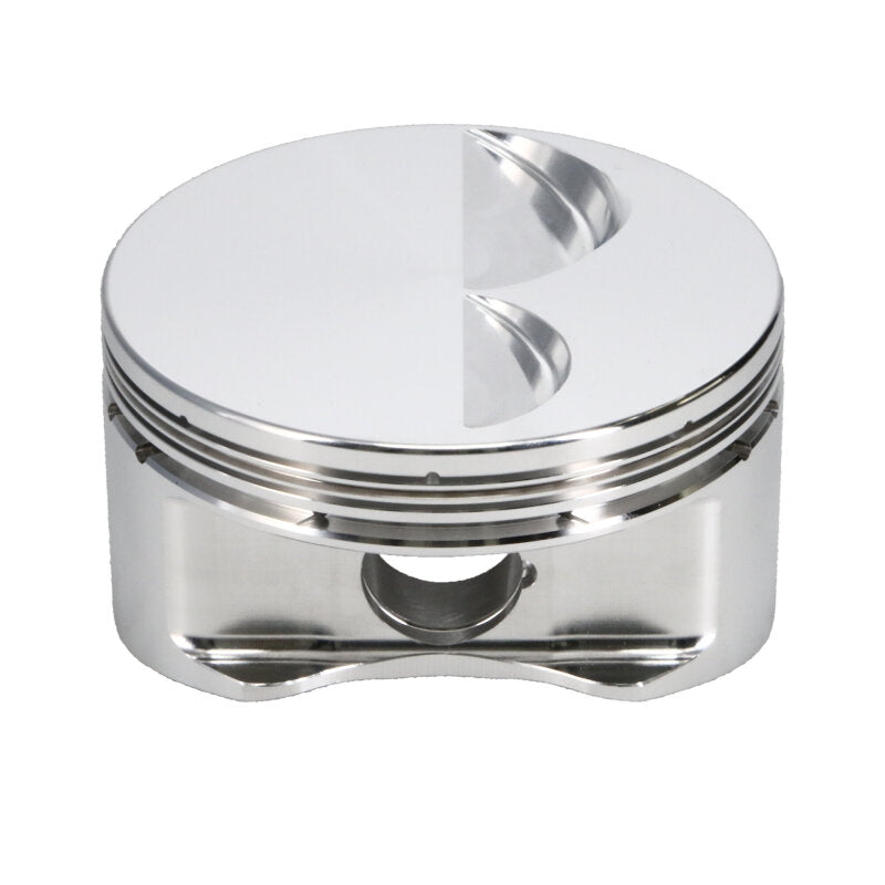 Manley Chevrolet Small Block Piston Set - 4.030in Bore 1.250in CH, -4.00 CC