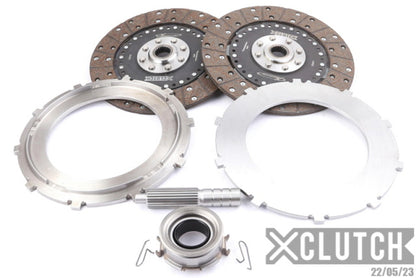XClutch Subaru 9in Twin Solid Organic Multi-Disc Service Pack