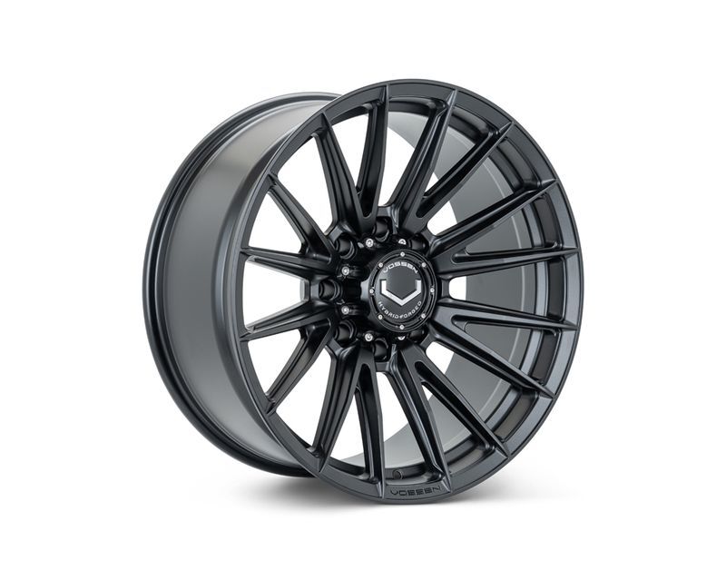 Vossen HFX-2 22x10 - 8x170 - ET18 - Super Deep Face - 125.1 - Gloss Black Wheel