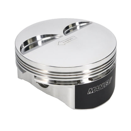 Manley Chevrolet LS Piston Set - 4.010in Bore 1.115in CH, -4.00 CC