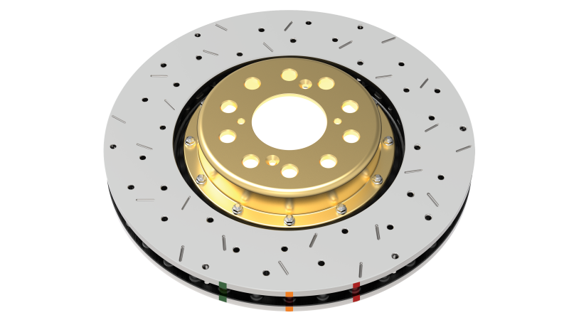 DBA 05-11 Lotus Elise Front 5000 Series Drilled & Slotted Ring