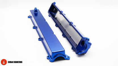 Ichiban Engineering - 2JZ - GE - Slim CNC Billet Valve Covers
