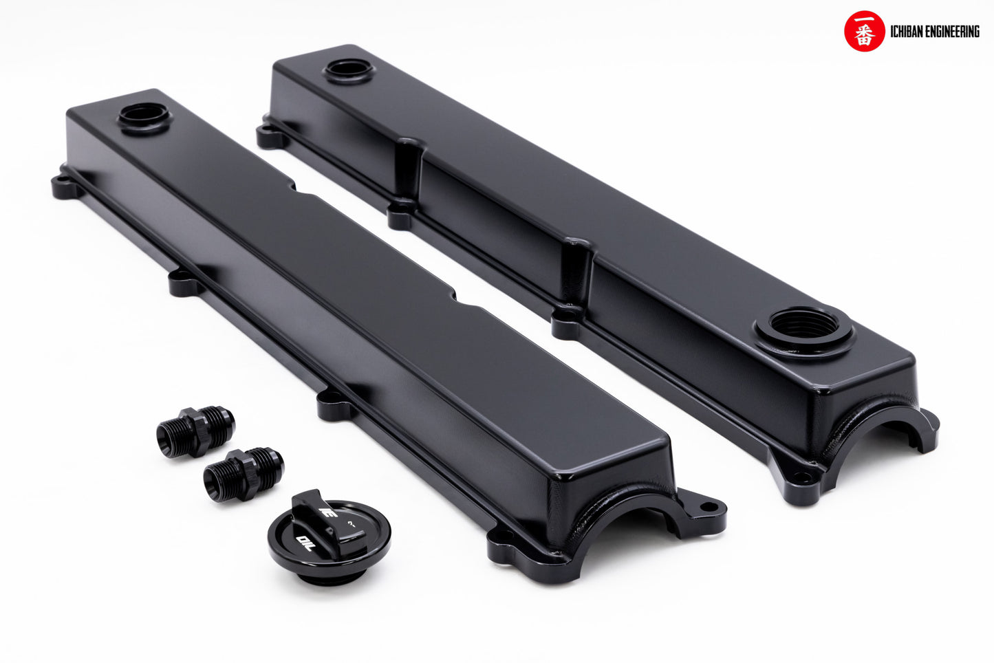 Ichiban Engineering - 2JZ - GE - Slim CNC Billet Valve Covers