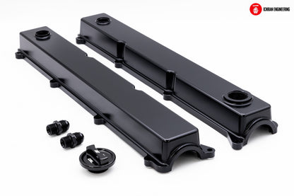 Ichiban Engineering - 2JZ - GE - Slim CNC Billet Valve Covers