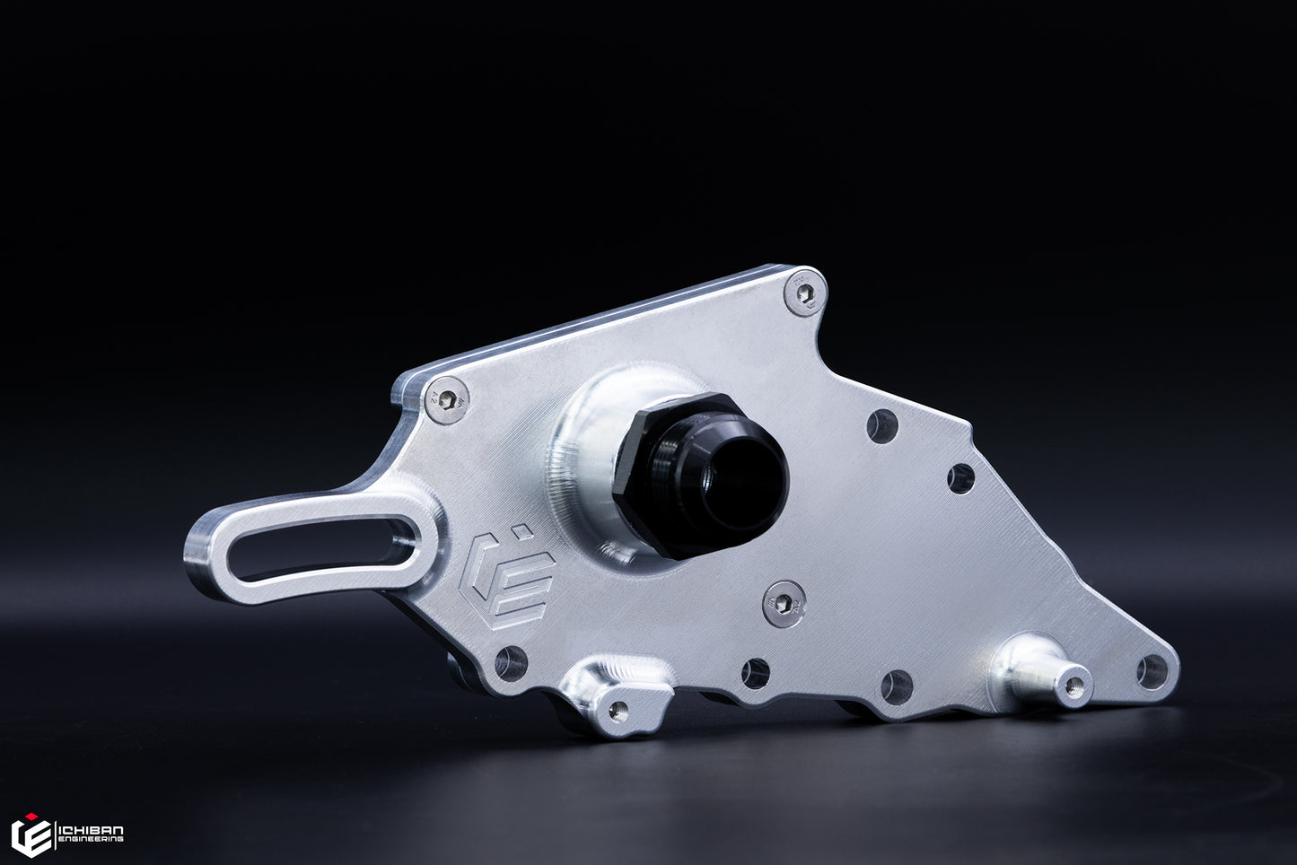 Ichiban Engineering - 1JZ / 2JZ - Billet Water Inlet Alternator Bracket